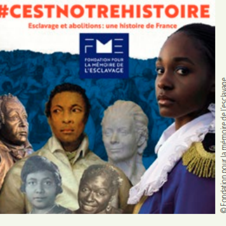 Affiche exposition #C'ESTNOTREHISTOIRE