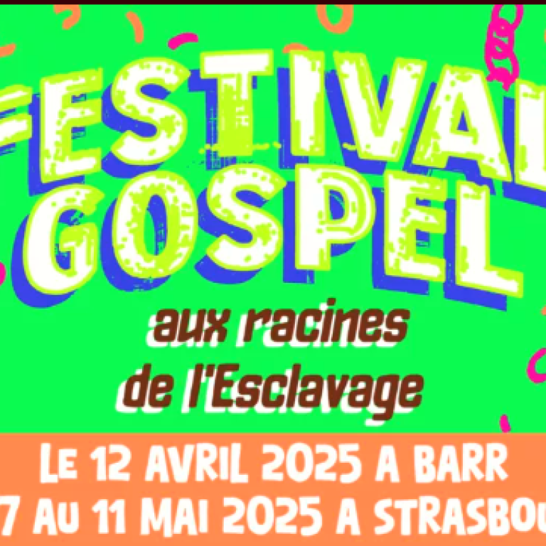 Visuel Festival Gospel Strasbourg 