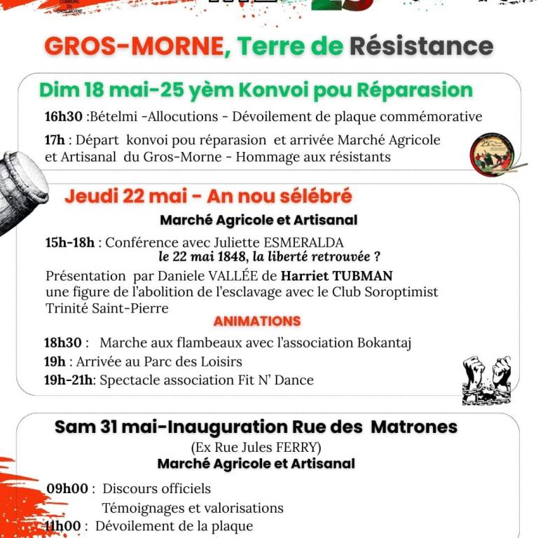 Visuel programme Gros-Morne