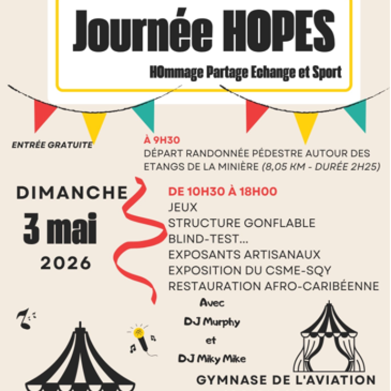 Affiche de la journée