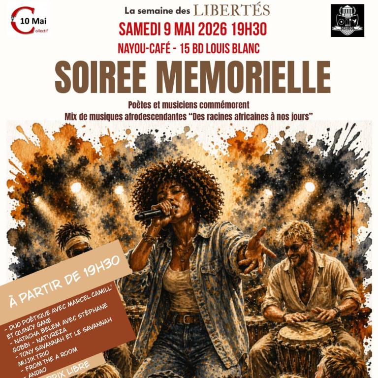 Soirée Mémorielle - Semaine des libertés