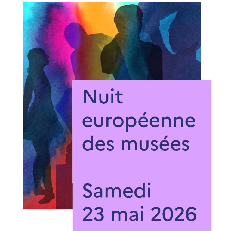 Affiche Nuit européenne des musées - Samedi 23 mai 2026