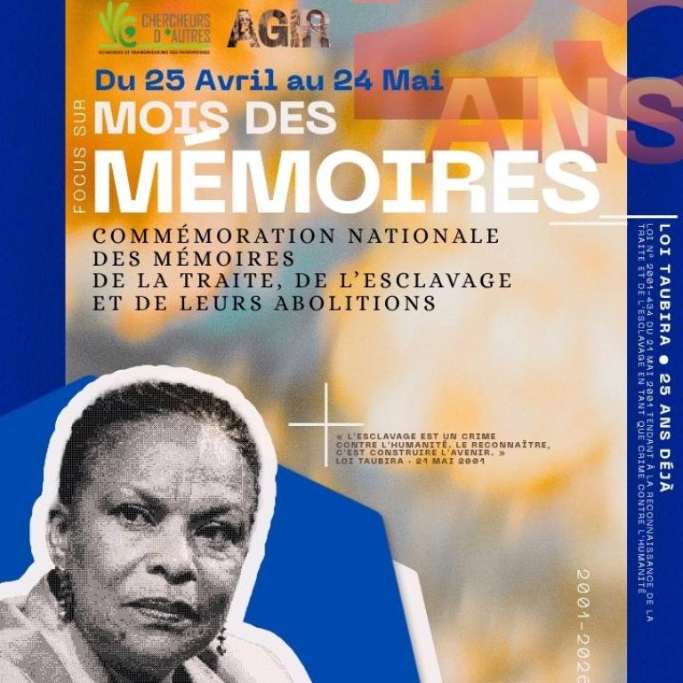 Affiche mois des mémoires