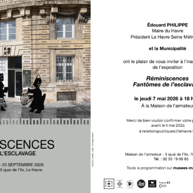 Invitation Réminiscences - Le Havre 