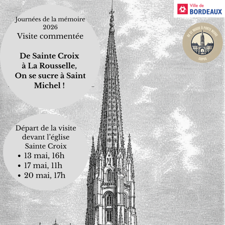 Journées de la mémoire 2026 "De Sainte-Croix à la Rousselle, on se sucre à Saint-Michel !"