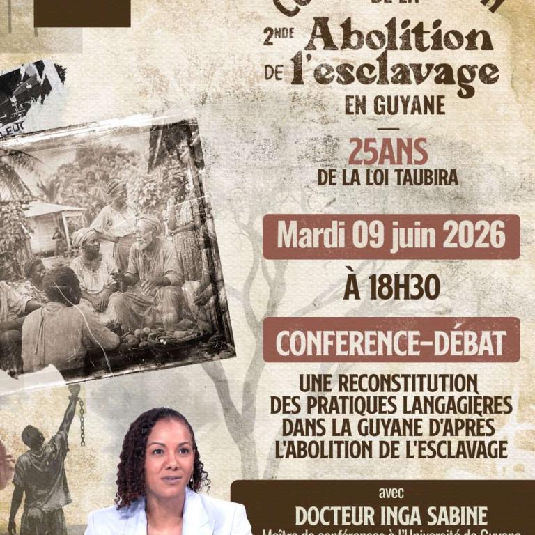 Conférence - Saint-Laurent du Maroni