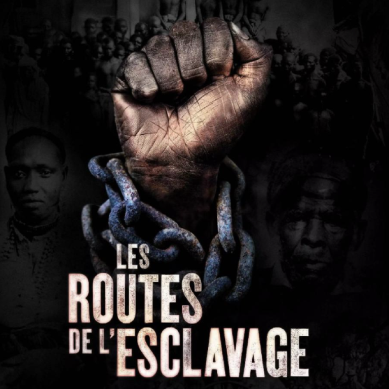 Couverture Les routes de l'esclavage